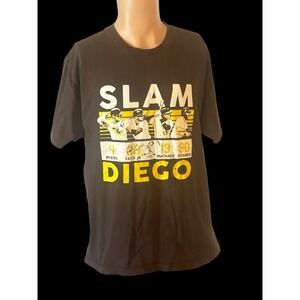 San Diego Padres  "SLAM DIEGO "‎ T Shirt Men's Size Large MLB Baseball
